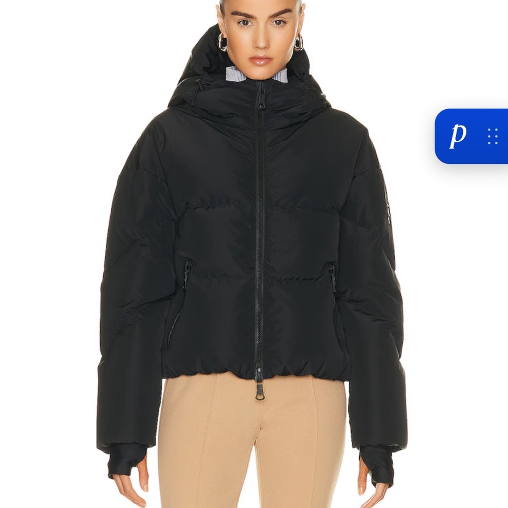 Cordova Black Meribel Hooded Puffer Jacket